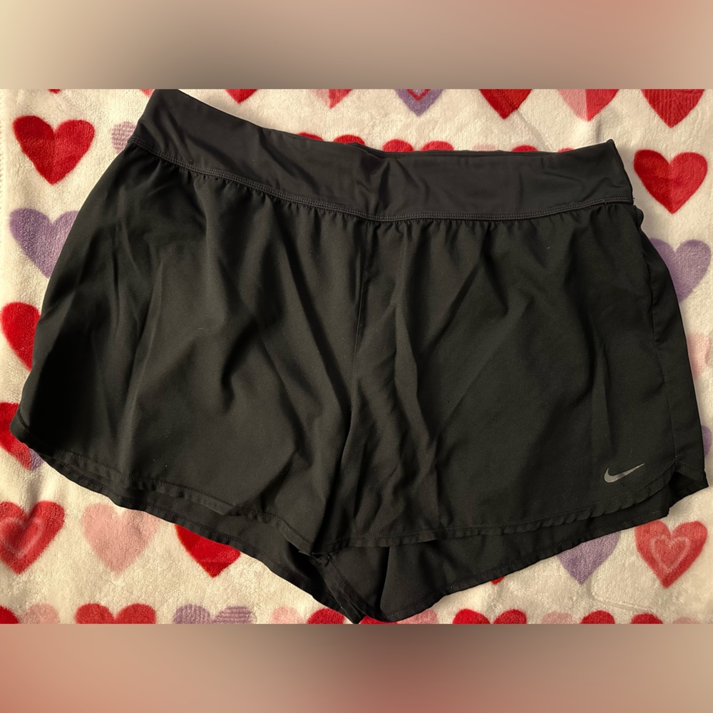 Nike Women's Black Swim Coverup Shorts